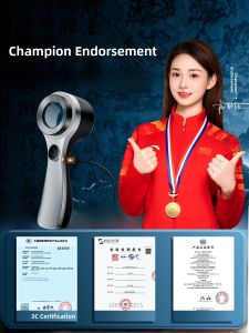 High Definition Handheld Magnifying Glass 60 times Jewelry Appraisal Coin Watch Inspection Lamp Illuminated Luxury Goods