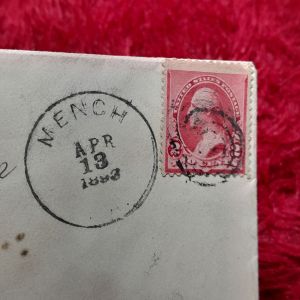 Koleksi Filateli Sampul Surat kuno USA Klasik 1893 USED
