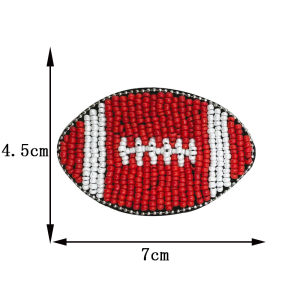 Hand Sewn Customizable Fabric Patches Skiing Rugby Personality Sewing Accessories Clothing Shoe Hat Repair Patches