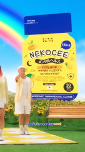 Nekocee 15 in 1 by Kath Melendez Rosy Glow Immune Support and Stress Relief 30 Caps | Nekothione