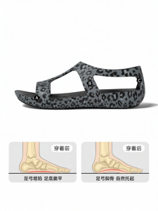 chikoku | Arch Support Breathable Jelly Sandals