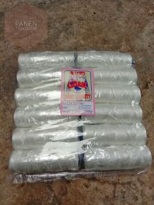 benang nilon putih benang bangunan model telunjuk full 100meter