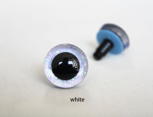 Multi-Color Optional 3D Flashing Eye Shiny Sequin Plush Doll Eye Single Price Soft Toy Accessories for Boys And Girls