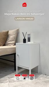 PIRA - LARSON MNS30 Meja Nakas / Meja Samping / Nakas Besi