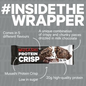 Musashi Protein Crisp Bar รวมรส 4 รส 12 ชิ้น