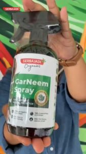 Serbajadi Garneem Organic Neem & Garlic Fly Control Spray 500ml - Eco-Friendly Garden Pest Solution