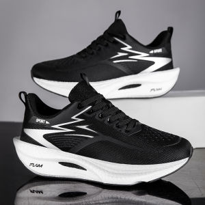Men Sports Running Shoes Casual Marathon Breathable Lightweight Womens Comfortable Athletic Nonskid Walking Sneakers Outdoors