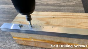 1PCS #8 x 3/4" in. Zinc Plated Hex Head Self Drilling Sheet Metal Screw Skru Besi Bumbung