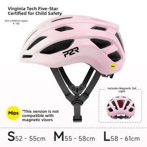P2R | Color-changing MIPS Child Helmet with Magnetic Goggles and Protector
