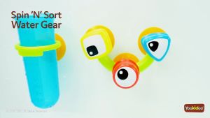Yookidoo Spin N Sort Water Gear - Baby Toys for Kids