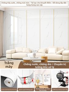 O Margo | Giấy Dán Tường Tự Dính Chống Thấm Hiệu ứng Đá Marble