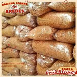 5kg kolian Bawang Goreng Asli Brebes Premium Bersih Tanpa Campuran Ubi Renyah Siap Santap