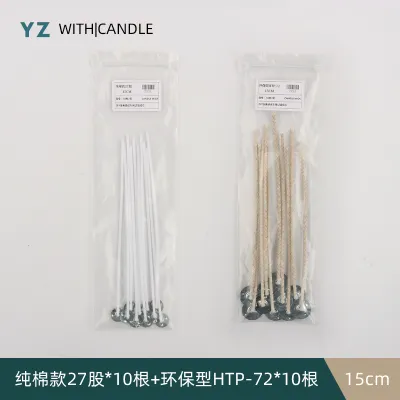 Smokeless Wooden Wicks DIY Material