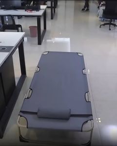 Folding Bed Portable Bed With Foam For Adult Heavy Duty Single Nap Bed Adjustable Beach Bed Camping Outdoor Camping Folding Chair Sofa Bed For Camping Pool Beach Patio
