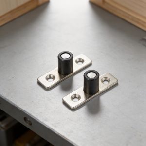 Door Stopper Barn Door Guides Thickened Stainless Steel For Sliding Door Prevent Swinging Sliding Door Bottom 2Pcs