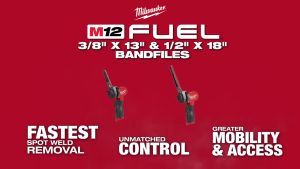 MILWAUKEE M12 FBFL10 10MM Cordless Band File Bandfile Belt Sander Electric File M12FBFL10