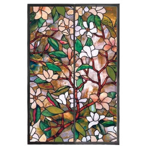 Window Privacy Film Adhesive Film Static Clings 3D Decorative Flower Window Film Stained Vinyl Glass Christmas Window Sticker