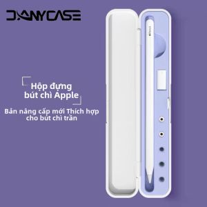 Hộp Đựng Bút Chì Apple Di Động Đa Năng Vỏ Bảo Vệ Bằng Silicon Cho Máy Tính Bảng iPad Bút Cảm Ứng Stylus Chống Mất Tương Thích Với Apple Pencil 1/2