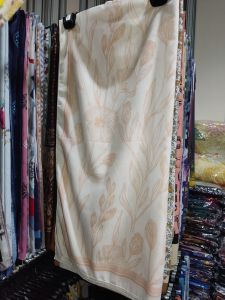 TUDUNG BAWAL PRINTED TEMA WARNA KUNING BIDANG 45 + 💛