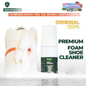 Fama - Foam Cleaner Sepatu 115 ml - Sabun Sepatu Shoe Cleaner - Shoes Cleaner