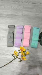 Dây Miniband Đàn Hồi Kháng Lực Tập Mông Aolikes Tự Do Điều Chỉnh Chu Vi | Mini Band Có Khoá Bin Sports DKL003