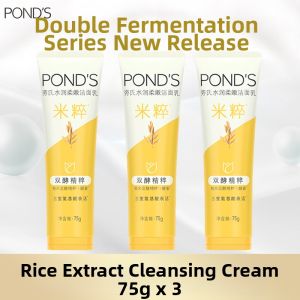 Ponds | Brightening Cleansing Rice Milk Moisturizing Foam Face Wash