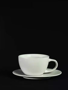 MHW-3B 300ml Italian Ceramic Espresso Cup & Saucer with Coffee Spoon Set Chic Cappuccino Latte Art Mugs Home Accessories
