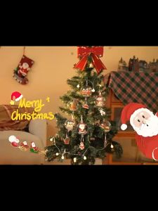 Christmas Tree Decoration Ball Christmas Tree Deco Merry Christmas Building Blocks Christmas Toys