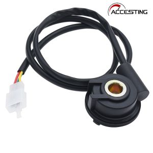 Universal motorcycle digital odometer sensor cable meter tachometer cable sensor assembly mileage metal modified parts