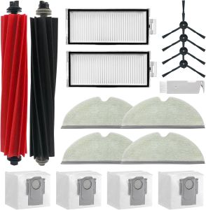 อะไหล่สำหรับหุ่นยนต์ดูดฝุ่น Roborock Q8 Max / Q8 Max Plus / Q5 Pro Plus แปรงข้าง ลูกกลิ้ง ฟิลเตอร์ ผ้าถูพื้น ถุงเก็บฝุ่น