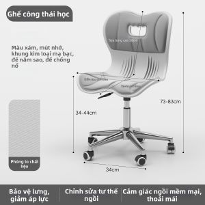 FWTDF | Ghế Trang Điểm Điều Chỉnh Được Xoay