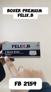 FELIX B Celana Boxer Pria FB 2159 1 Box Isi 2 Pcs