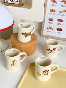 Cute Ceramic Mug MIXIM Dog Series Breakfast Cup Womens Style Lovely Strange Design Water Cup 300ml Handmade from China