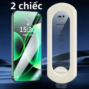 2 Miếng Dán Màn Hình Kính Cường Lực HD Cho Samsung Galaxy S26/S25/S24/S23/S22 A16 Bảo Vệ Toàn Diện Dễ Dàng Lắp Đặt Màng Phim Trong Suốt