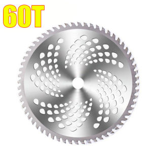 6-1Pcs 40/60/80T Lawn Mower Blade Carbide Blades Grass Trimmer Head Saw Blade Cutting Disc for Garden Weed Mower Parts