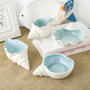 จิตรกรรมจีนโบราณเซรามิก จิตรกรรมดาวทะเล ถ้วยเก็บของ กล่องเก็บของ กระต่ายน้ำ บ่อสัตว์ จิตรกรรมดอกไม้ รูปสัตว์ จิตรกรรมปู