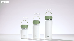 TYESO Portable Mini Vacuum Insulated Cup 316 Stainless Steel Womens Pocket Water Bottle Available in Multiple Colors 01-02801