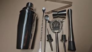 3/6pcs Cocktail Shaker Stainless Steel Bartending Tools Margarita Mixer Drink Shaker Martini Sharker Bartender Kit