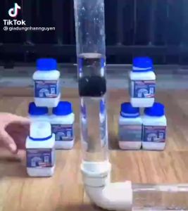 [XẢ KHO GIÁ SỐC] Chai bột thông tắc cống thần thánh bột tẩy vệ sinh bồn cầu thông tắc cống cực mạnh thông cống