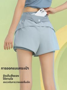 sui xin yu qie | Rear Pocket Anti-Peep Sport Shorts