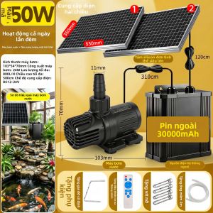 YUANMUXUAN | Bơm Nước Cao Áp cho Bể Cá Vỏ Sứ