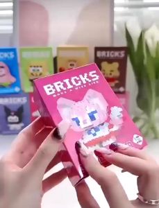 Lego Bricks Toys Karakter Mainan Balok Susun Kartun Mini Mainan Anak Mainan DIY 3DPuzzle Nano Block