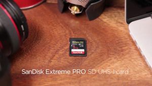SanDisk Extreme Pro SD CARD UHS-I V30 U3 Class 10 ( 32GB - 256GB )