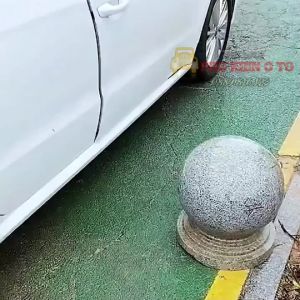 Miếng Dán Silicon Chống Va Đập Góc Xe Cửa Ô Tô Bộ 2 Chi Tiết