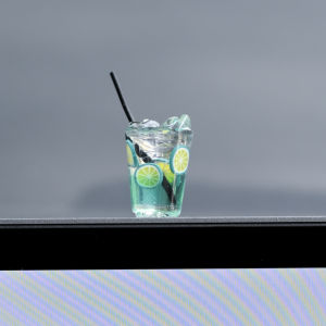 Healing American Coffee Car Interior Decoration Ornament Car Center Console Car Screen Lying Decompression Small Decorations