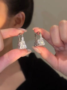 Bông Tai Ngọc Trai Và Zirconia Dành Cho Nữ Thanh Lịch Đa Năng Túi Cảm Giác Sang Trọng Kẹp Trên Thời Trang Bộ Đôi 2024 Mới