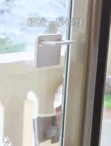 Wardrobe Sliding Door Lock Sliding Door Sliding Window Child Safety Wardrobe Lock Buckle Anti-Opening Door Fix Baby Care