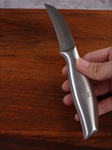 TINGLING | Dao Cắt Trái Cây Inox cho Dưa Hấu Chuối Dứa Xoài và Xúc Xích