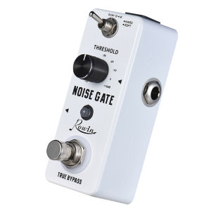 Rowin Noise Gate Guitar Effect Pedal Noise Reduction 2 Modes Aluminum Alloy Shell True Bypass Effect Pedals
