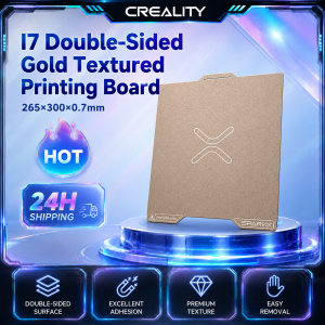 Creality | Creality Sparkx I7 Dual-texture Pei Plate Build Plate Heated Bed Printing Board Dual Pei Sheet Gold Platform For I7 3d Printer